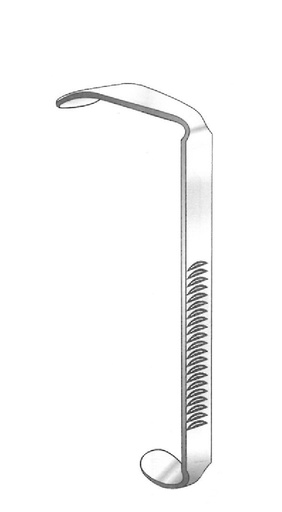 [IU-05300] McLovr Language Depressor, Valva = 75 x 23 mm