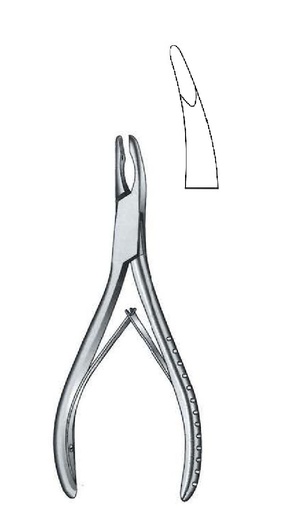 [IU-08059] Mead bone clamp, curve