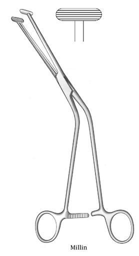 [IU-05923] Pinza para agarre cápsula Millin, figura 1