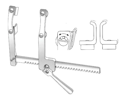 [IU-04159] Morse-Favaloro rib separator for children