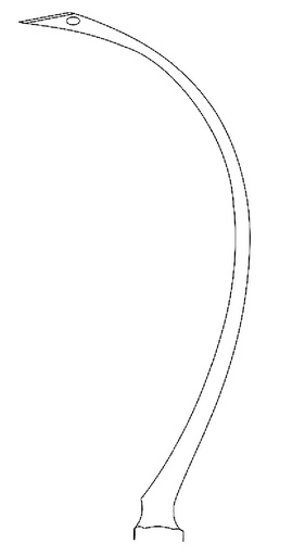 [IU-03384] Mouchotte Reverdin needle