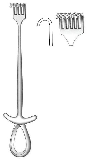 [IU-01556] Separador Murphy, desafilado, 6 dientes