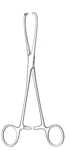 [IU-01809] Tenacle clamp Museux Droite - Length = 25 cm / 10 "