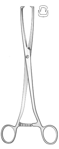 [IU-01893] Museux Tenaculum Forceps, straight, width = 8 mm