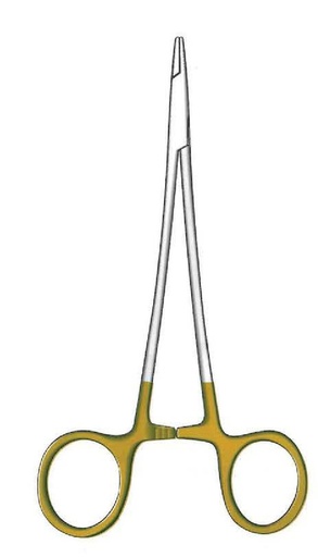 [IU-08724] Needle holder, special model, Gold TC