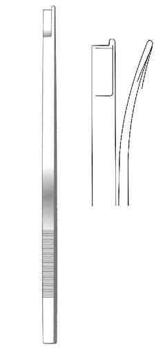 [IU-05142] OsteoTome for Neivert-Anderson bones, right curve, leaf = 4 mm