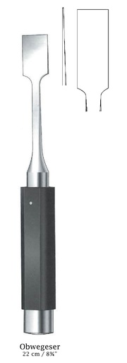 [IU-06978] Osteótomo de hoja Obwegeser, ancho = 12 mm