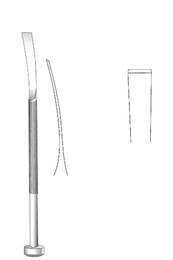 [IU-05112] Flexible Obwegeser osteoh, tip = 11 mm