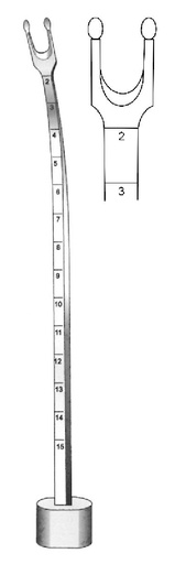 [IU-05000] OsteoTome for Obwegeser Tabique, Tip = 8 mm