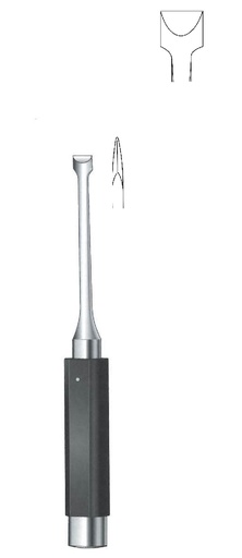 [IU-06975] Osteótomo de cuña Obwegeser, ancho = 12 mm