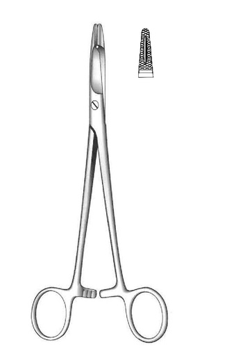 [IU-03271] Porta agujas Olsen-Hegar - longitud = 16 cm / 6-1/4"