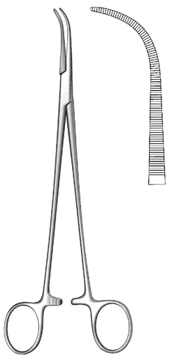 [IU-00772] Pinza para ligadura y arteria Overholt, modelo fino, figura 5