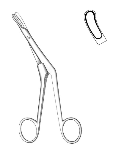 [IU-05161] Septum and Polyp Forceps, curved to the right
