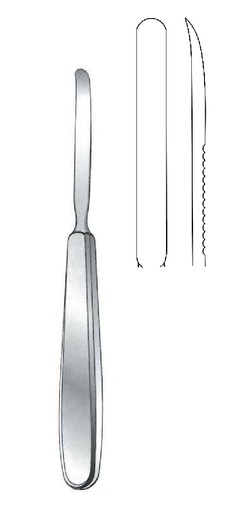[IU-07891] Periosteum elevator, wide = 6 mm