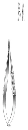 [IU-02826] Micro tijera Reill, recta, longitud = 14 cm / 5-1/2"