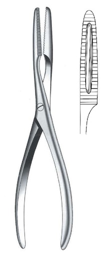 [IU-07993] Pinza de sujeción para huesos secuestrantes, recta
