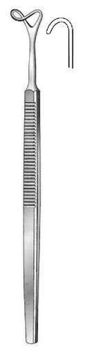 [IU-01201] Gancho en forma de silla fenestrado, ancho = 12 mm
