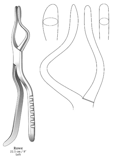 [IU-05067] Rowe Disimpaction Forceps, right tip, right hand
