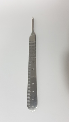 [IU-00328] Scalpel handle with scale, number 3