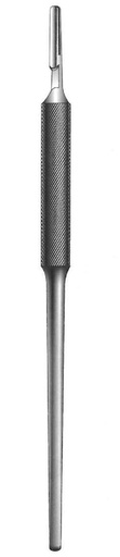 [IU-00346] Scalpel handle number 3, straight - length = 14.5 cm / 5-3/4"