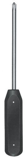 [IU-07288] Striated screwdriver with ferrozell handle - length = 25 cm / 10 "