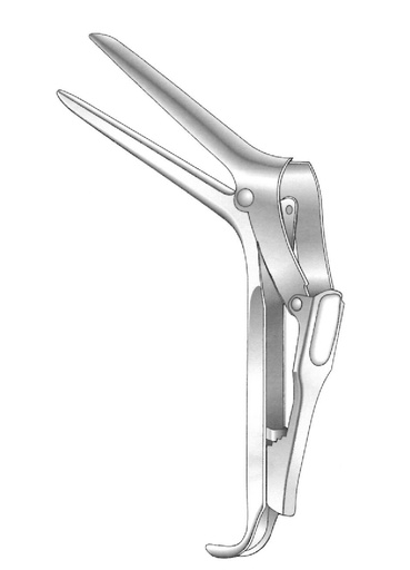[IU-01598] Espéculo vaginal de Semm - valva = 100 x 25 / 30 mm