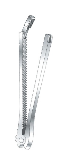 [IU-05687] Juego de pinzas para anastomosis de De Martel-Wolfson - longitud = 10 cm / 4"
