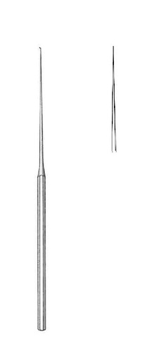 [IU-04395] Micro gancho para oído Shambaugh - punta = 0.3 mm, recto