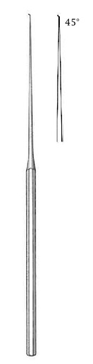 [IU-04398] Micro gancho para oído Shambaugh - punta = 0.3 mm, ángulo = 45°