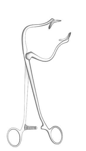 [IU-01825] Pinza para elevación uterina Shirodkar-Magendia