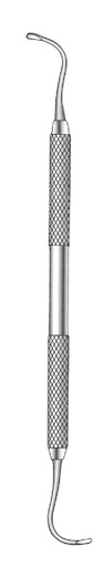 [IU-04968] Cureta para elevación de seno, figura 5
