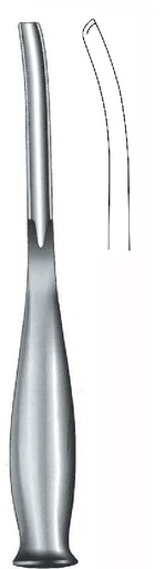 [IU-07769] Gubia for the Smith-Peterson bone, curve, width = 9 mm