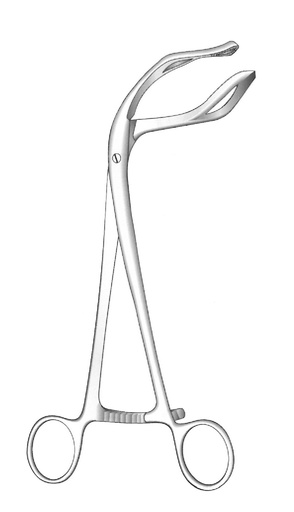 [IU-01922] Pinza de agarre uterino Somer