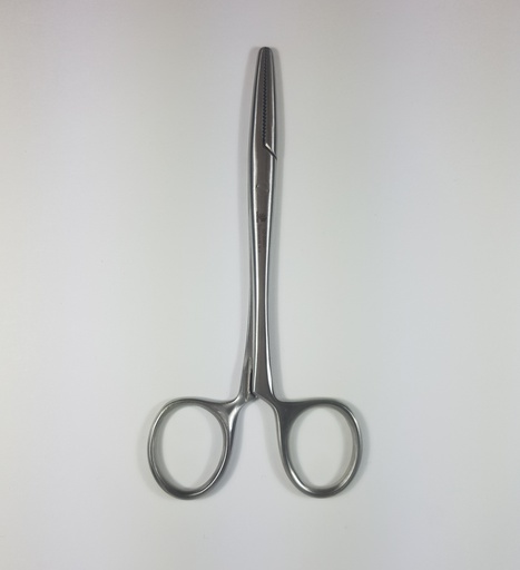 [IU-00660] Pinza para arteria Spencer Wells con tornillo, recta - longitud = 12.5 cm / 5"