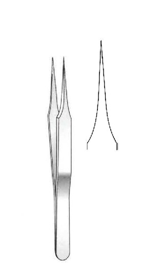 [IU-00540] Jewelry type clamp, diameter = 0.15 mm, Figure 5, straight