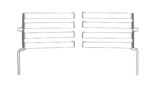 [IU-05829] St -Marks perineal retractor - Valva = 105 x 70 mm