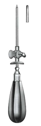 [IU-00146] Trocar estándar con llave de ospioción, diámetro = 5 mm