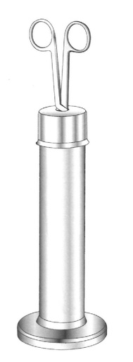 [IU-06220] Waste sterilization forceps with zipper - length = 32 cm