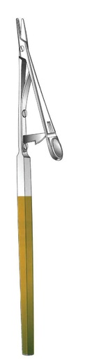 [IU-08792] Stevens needle holder with lock, GOLD TC