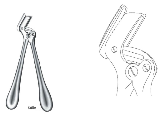 [IU-07215] Stille Plaster Cutter, blade without reinforced back - length = 26 cm / 10-1/4"