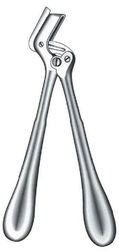 [IU-07212] Stille-mini plaster shear, sheet with reinforced rear