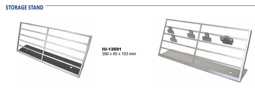 [IU-13591] Soporte de Almacenamiento - 390 x 85 x 153 mm