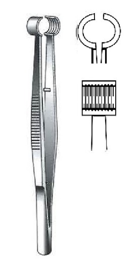 [IU-07964] Instrumento para sujetar tendones, ancho = 1.5 mm