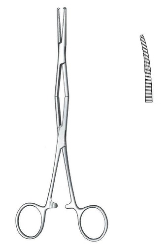 [IU-07959] Pinza para sujetar tendones, curva