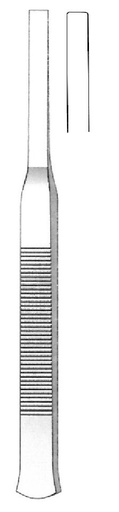 [IU-05021] Tessier Osteotome, flat handle, straight, blade = 3 mm