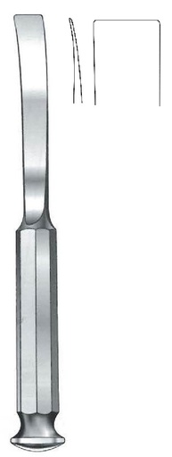 [IU-06965] Osteótomo Tessier para toma de injertos de ilion y tibia, curva, ancho = 15 mm