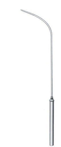 [IU-03202] Aplicador de algodón laríngeo Tobold