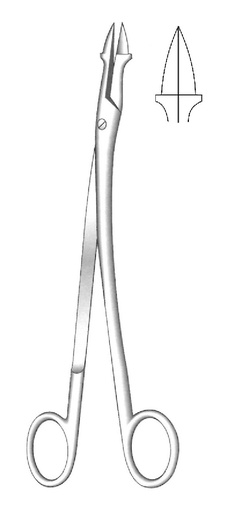 [IU-05510] Pinza para abscesos de amígdalas Thilenius