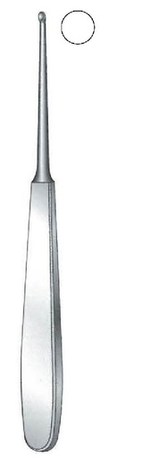 [IU-07535] Williger bone curette, round tip, figure 2