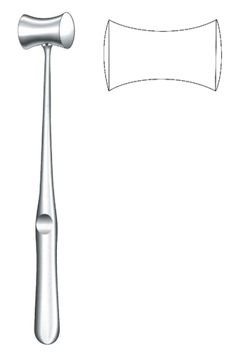 [IU-07027] Lead Filled Williger Bone Mallet, Diameter = 26mm